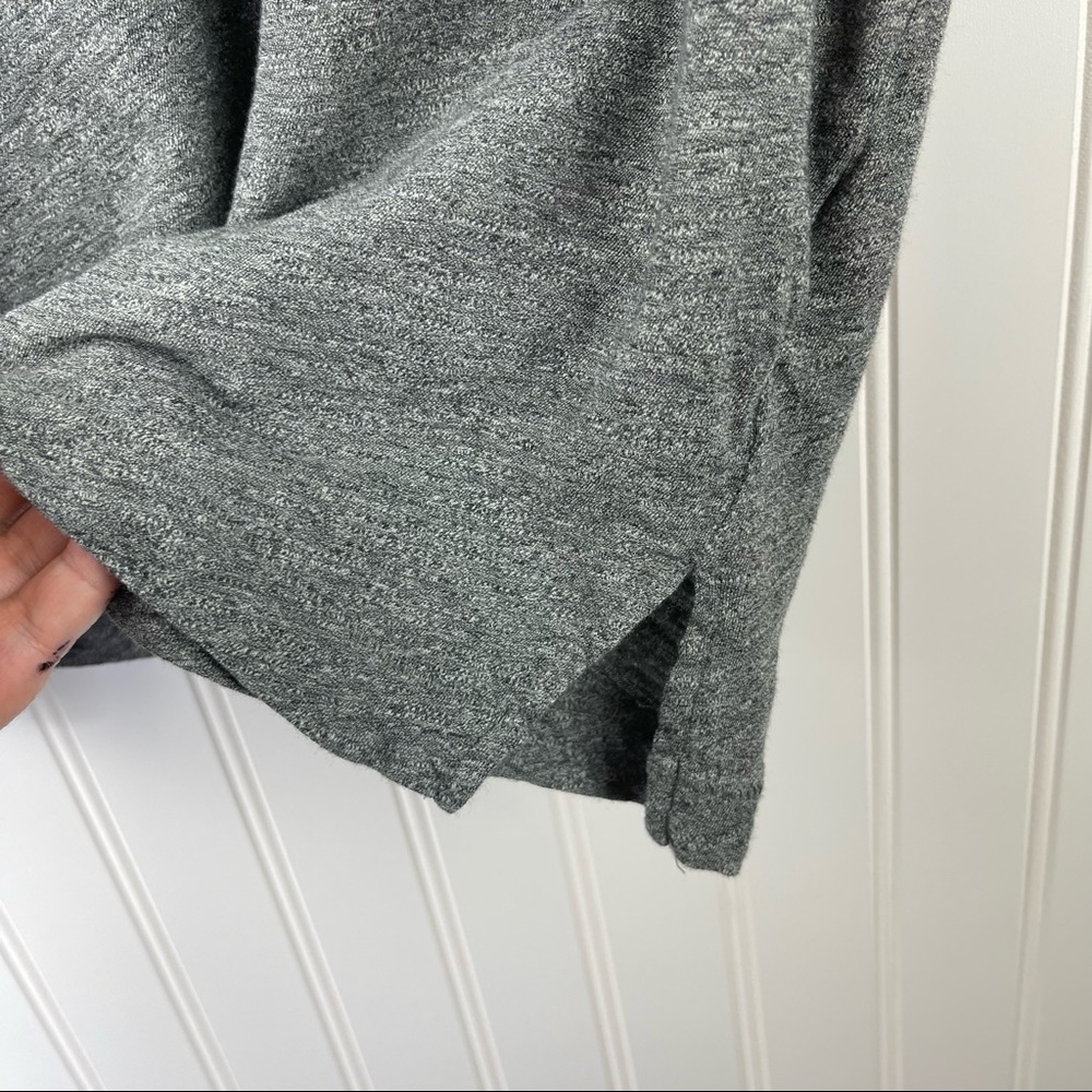 Madewell Whisper Cotton Gray Heathered Muscle Tank Top Size XL - Picture 5 of 10